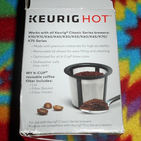 Keurig Hot My K- Cup Reusable Coffee Filter For Keurig Classic Series Brewers - Picture 3 of 3